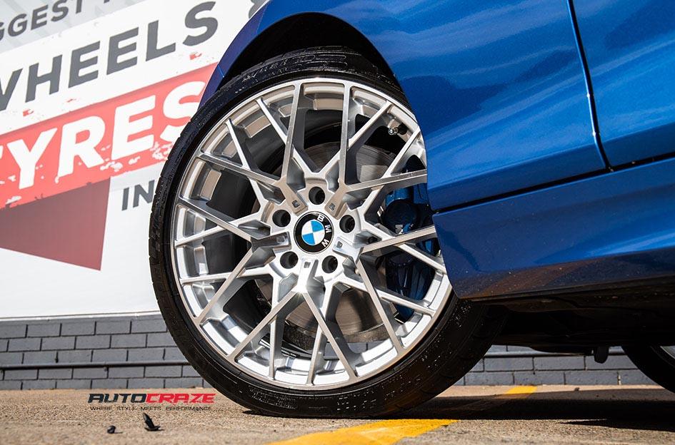 BMW SERIES SEBRING SILVER MACHINED FACE